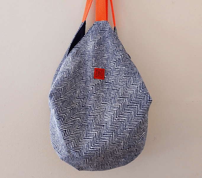 origami espiga blau