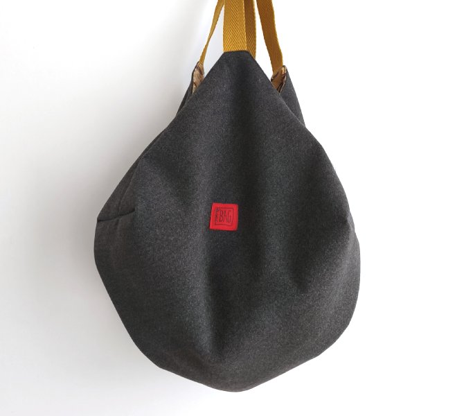 origami llaneta gris i ocre floral web